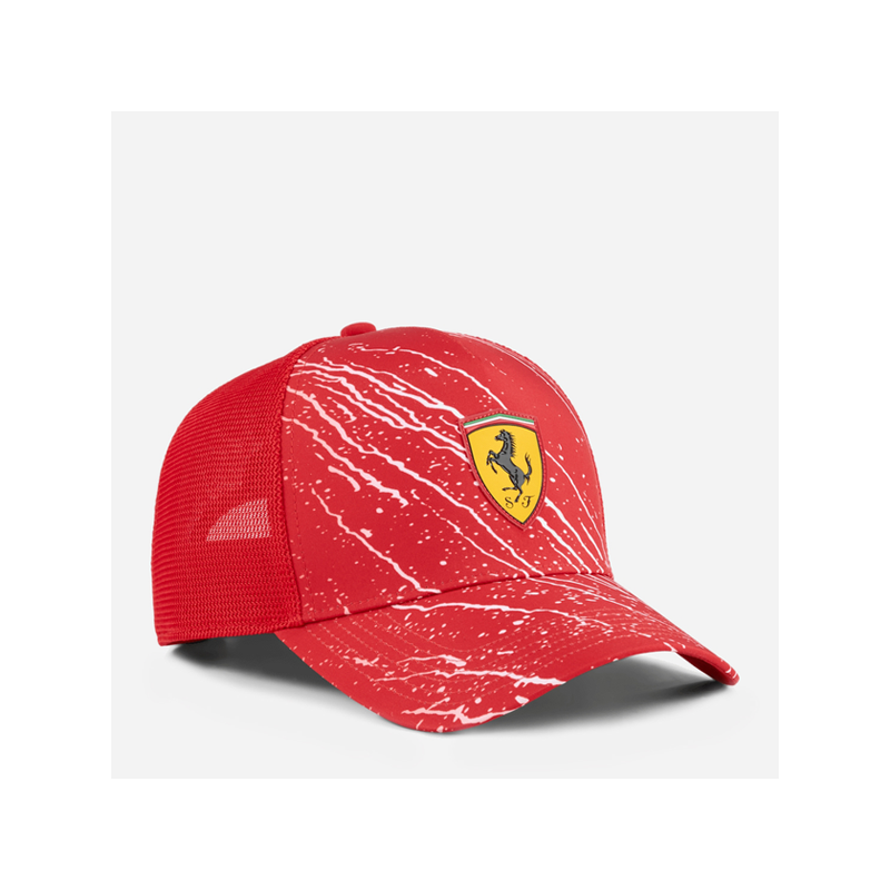 GORRA FERRARI COLORS TRUCKER