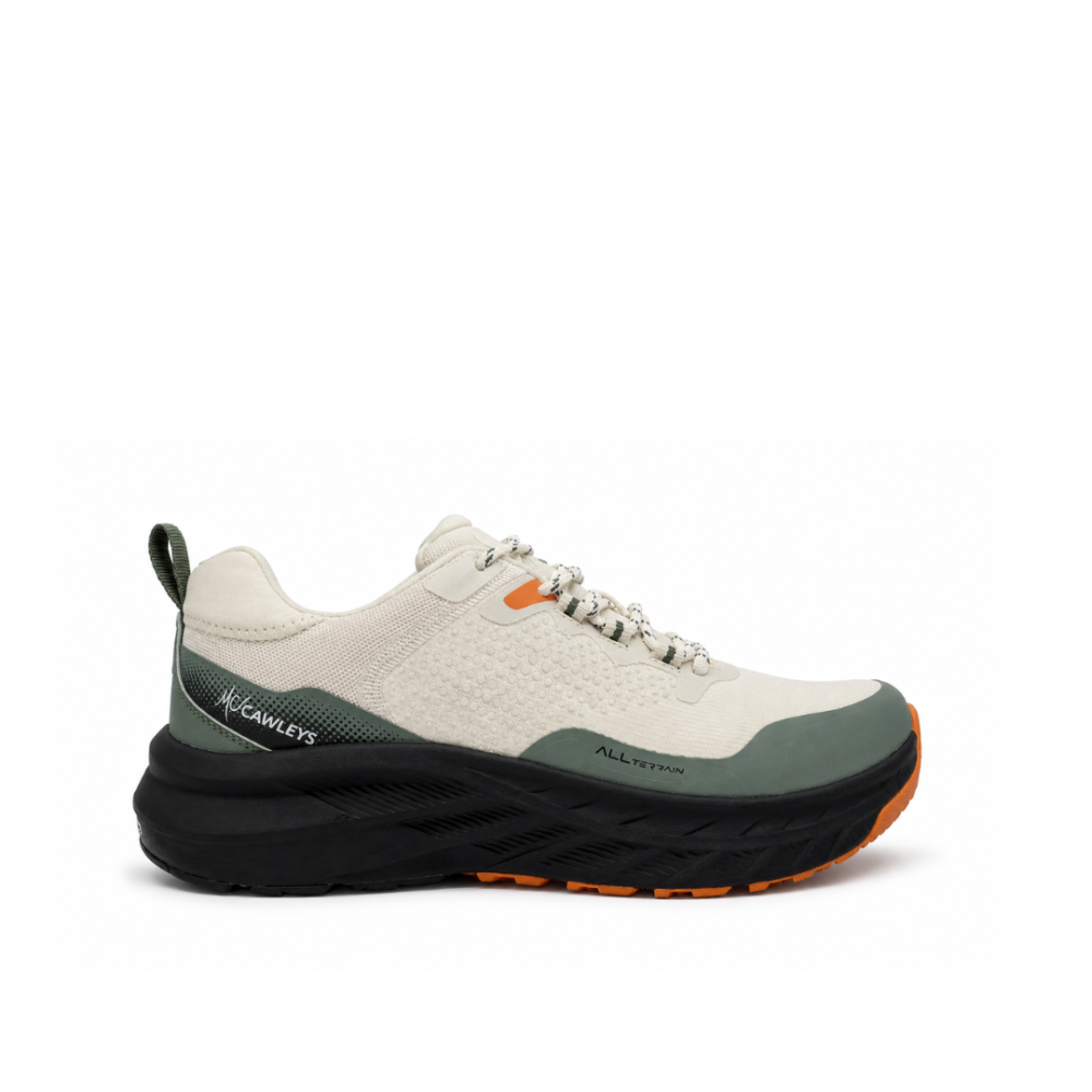Zapatillas McCawleys Alaska Beige Verde Naranja