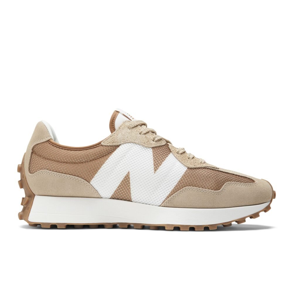 Zapatillas New Balance 327 Beige Blanco
