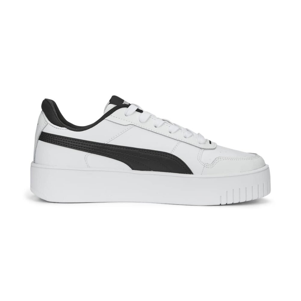 Zapatillas Puma Carina Street Blanco Negro Mujer