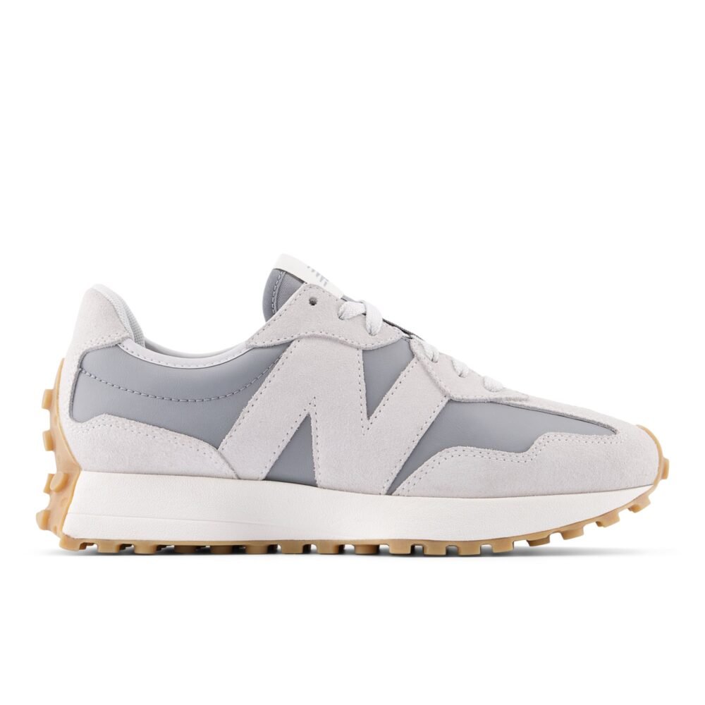 Zapatillas New Balance 327 Gris Blanco Mujer